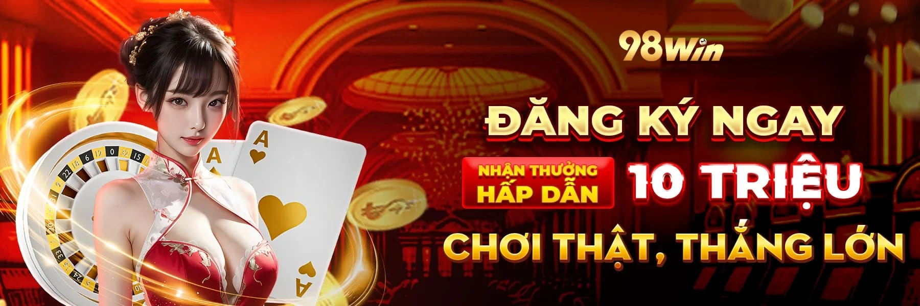 Banner 98Win giới thiệu nội dung và thương hiệu